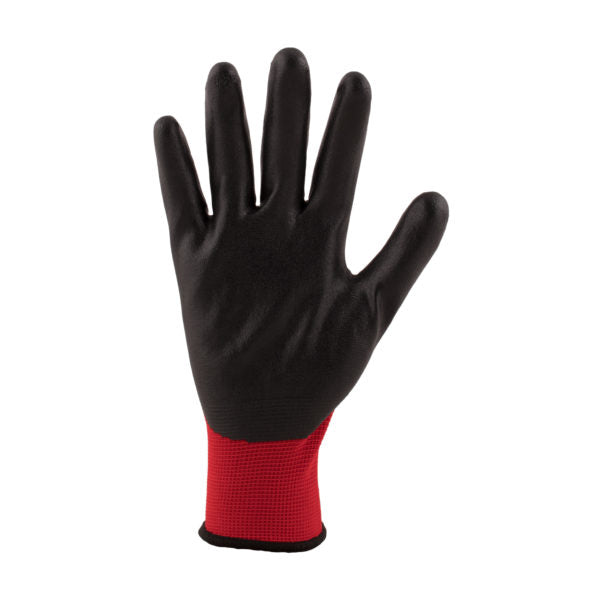 Tru Touch Red Smooth Nitrile Coated General Handling Gloves - Image 2